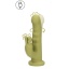 ULTRA SOFT SILICONE ROTATING RABBIT VIBRATOR - SPRING SAGE