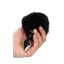 BUNNY TAIL BLACK - METAL PLUG