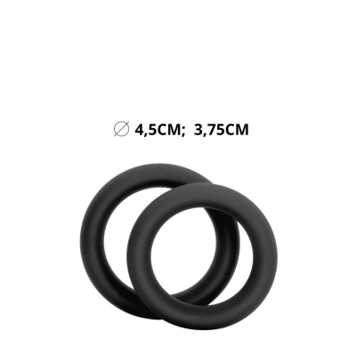 COLT SILICONE SUPER RINGS BLACK