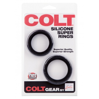 COLT SILICONE SUPER RINGS BLACK