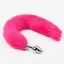 PINK FOX TAIL BUTTPLUG
