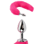 PINK FOX TAIL BUTTPLUG