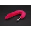 PINK FOX TAIL BUTTPLUG