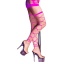 CHILIROSE - CABARET TIGHTS FUCSIA S/M