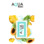 TROPICAL FRUITS 6 ML WATERBASED FLAVORED LUBRICANT AQUA TRAVEL