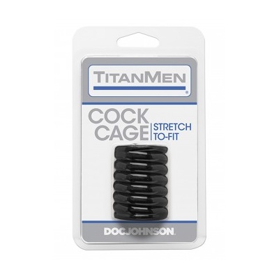 TITANMEN COCKCAGE BLACK