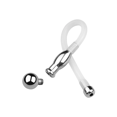 PENIS PLUG WITH REMOVABLE CAP 175 mm