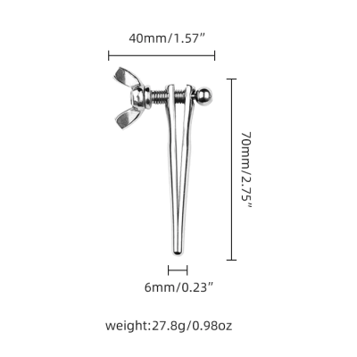 ADJUSTABLE PENIS PLUG 6MM
