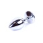 EXCLUSIVITY ANAL PLUG SILVER/PINK SMALL