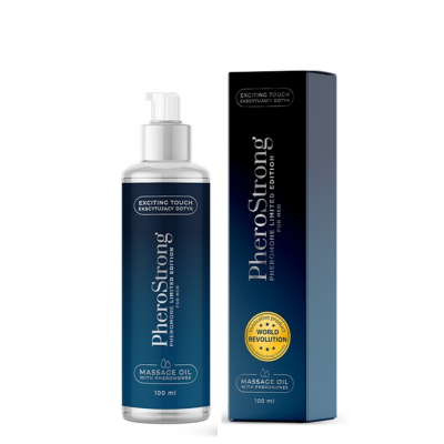 PHEROSTRONG LIMITED EDITION MASSAGE OIL FOR MEN 100ML