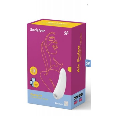 SATISFYER CURVY 1+ WHITE APP