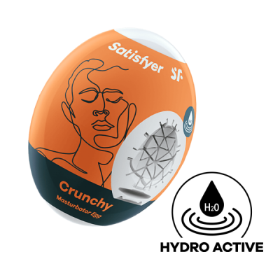 SATISFYER MASTURBATOR EGG CRUNCHY