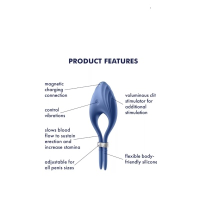 SATISFYER DUELIST RING VIBRATOR