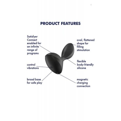 SATISFYER SWEET SEAL BLACK BLUETH+APP SATISFYER SWEET SEAL BLACK BLUETH+APP