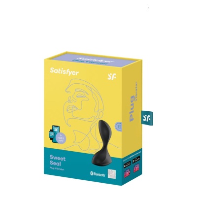 SATISFYER SWEET SEAL BLACK BLUETH+APP SATISFYER SWEET SEAL BLACK BLUETH+APP