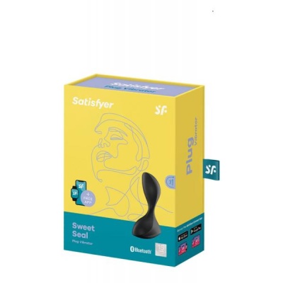 SATISFYER SWEET SEAL BLACK BLUETH+APP SATISFYER SWEET SEAL BLACK BLUETH+APP