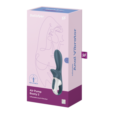 AIR PUMP BOOTY 2 INFLATABLE ANAL VIBRATOR - SATISFYER