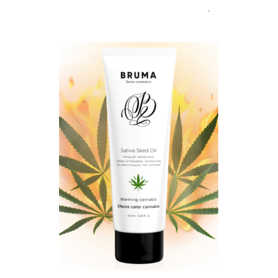 BRUMA CANNABIS+GINSENG WARMING LUBRICANT 100ML