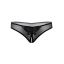 INDRA CROTCHLESS BEADED THONG S/M BLACK