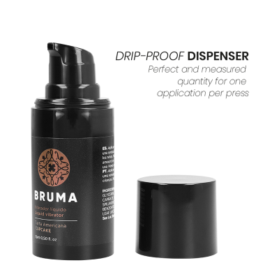 LIQUID VIBRATOR CHOCOLATE CUPCAKE - BRUMA