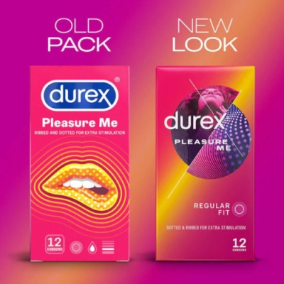 DUREX PLEASURE ME TEXTURED CONDOMS 3pcs