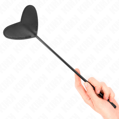 KINK BLACK HEART-SHAPED CROP