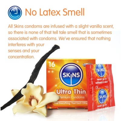 SKINS CONDOMS ULTRA THIN 4pcs