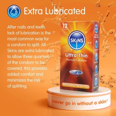 SKINS CONDOMS ULTRA THIN 4pcs