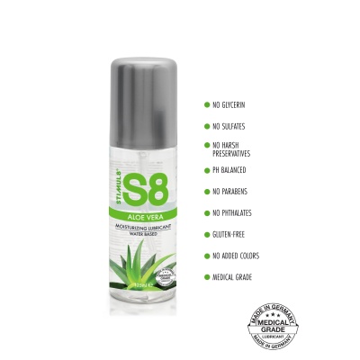 S8 ALOE VERA WATERBASED LUBE 125ml