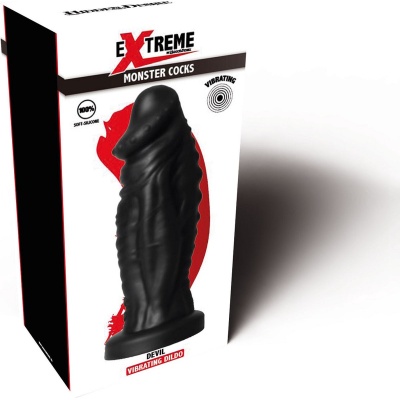 EXTREME VIBRATING DEVIL MONSTER DILDO