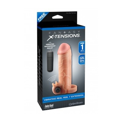 FX VIBRATING REAL FEEL 1" EXT