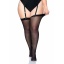 PLUS SIZE SHEER STOCKINGS PLUS BLACK