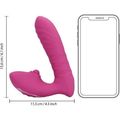 LOVELINE THRUSTING & TAPPING VIBRATOR