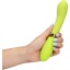 SILICONE G-SPOT VIBRATOR - LIME
