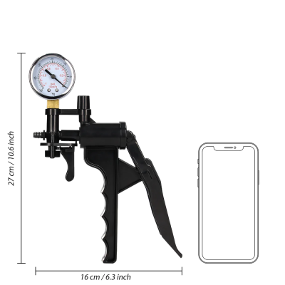 MANUAL ROSING PUMP - BLACK