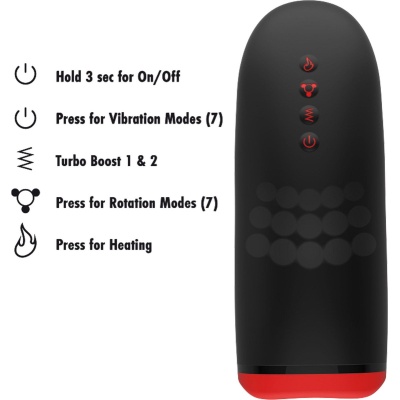 FUSION X BEADED TONGUE MASTURBATOR