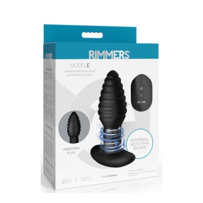 MODEL-E VIBRATING RIMMING PLUG W/ REMOTE