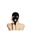 OUCH! SUBVERSION MASK - OPEN MOUTH AND EYES HOOD BLACK