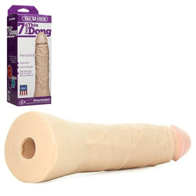 VACU LOCK THIN NATURAL 7 INCH