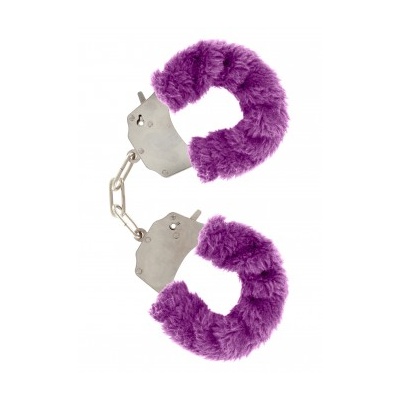 FURRY FUN CUFFS PURPLE PLUSH