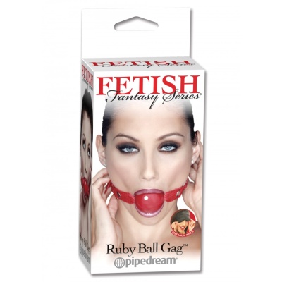 FF RUBY BALL GAG