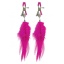 FF FANCY FEATHER NIPPLE CLAMPS