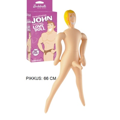 TRAVEL-SIZE JOHN INFLATABLE LOVE DOLL
