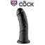 KING COCK 8 INCH BLACK