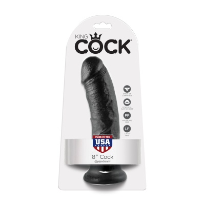 COCK 8 INCH BLACK