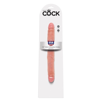 COCK 12 INCH SLIM DOUBLE FLESH