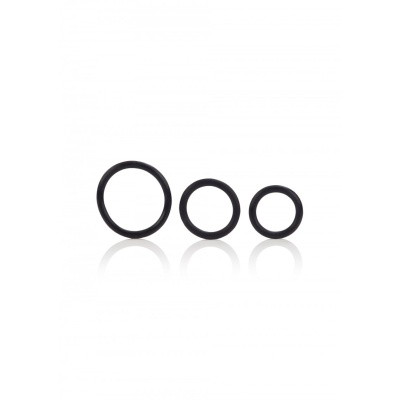 RUBBER RING BLACK SET 3 PCS