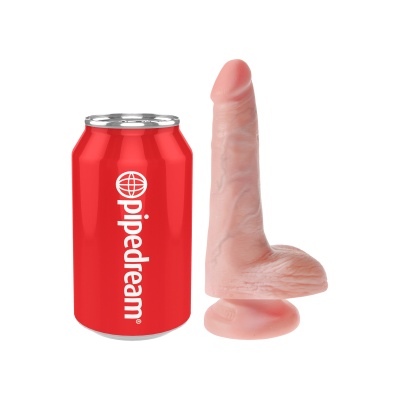 COCK 6 INCH W/ BALLS FLESH