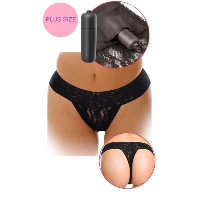 PLUS SIZE VIBRATING PANTIES