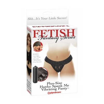 PLUS SIZE VIBRATING PANTIES